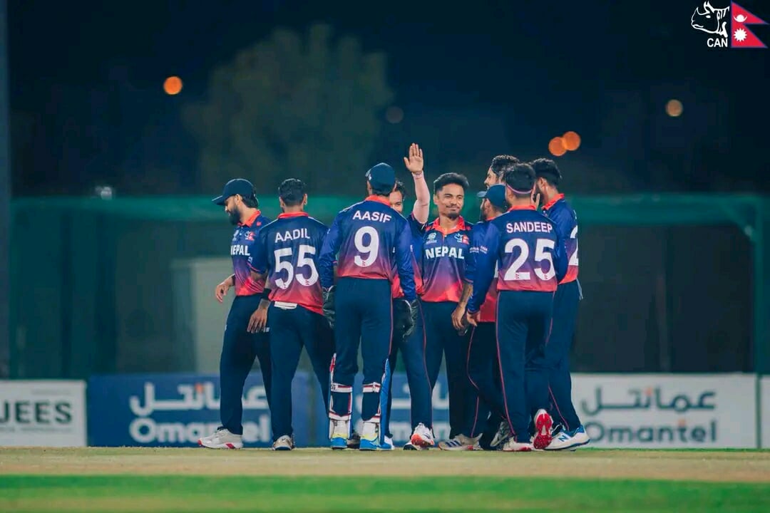 विश्वकप लिग-२ : यूएई शृङ्खलाको पहिलो खेलमा आइतबार अमेरिकासँग भिड्दै नेपाल