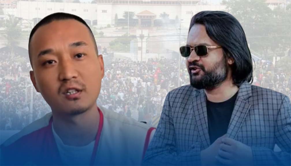 बालेन र सुदनविरुद्ध जाहेरी दर्ता गर्न प्रहरीमा जाँदै अखिल