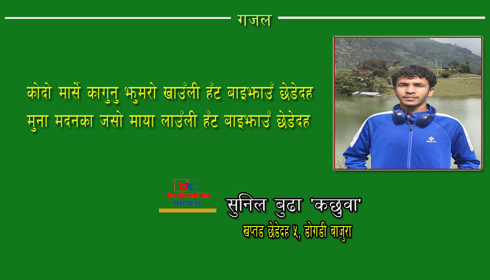कोदो मार्से कागुनु झुमरो खाउँली हँट बाइझाउँ छेडेदह