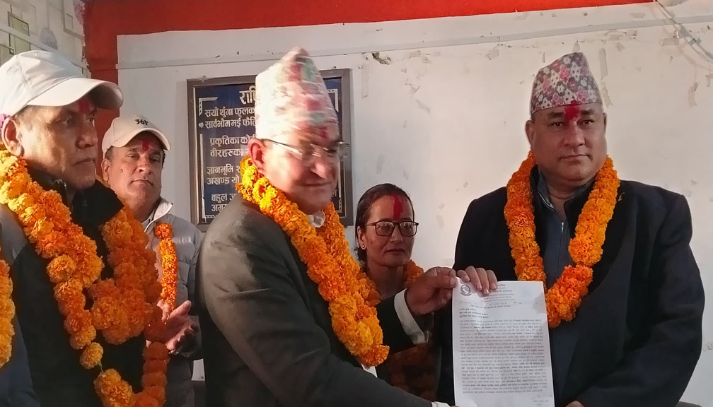 हिमाली गाउँपालिकाद्धारा मुख्यमन्त्री शाहलाई कुवाडी हिल्सा सिल्क सडक निर्माणको माग