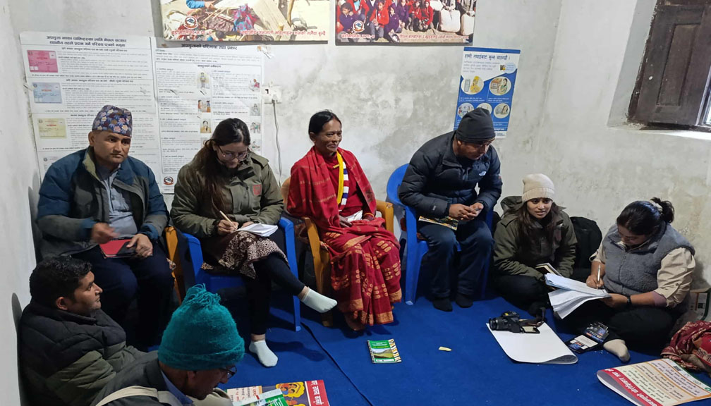 बडीमालिका–७ मा प्रस्तावित बडीमालिका रामारोशन वन संरक्षण क्षेत्र घोषणा सम्बन्धी छलफल