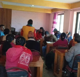 द्धन्द्ध पीडितको अवस्था बुझ्न बाजुरा पुग्यो मानव अधिकार आयोगको टोली