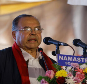 झलनाथ खनाल अन्ततः प्रचण्ड-माधव कित्तामा, पार्टी एकता सभामा सामेल