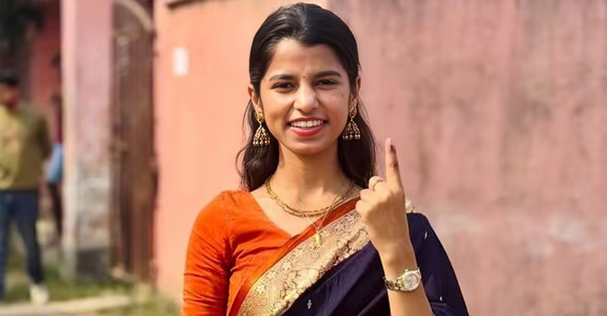 सबैभन्दा कान्छी सांसद बनिन्  बिहारकी  मैथिली ठाकुर