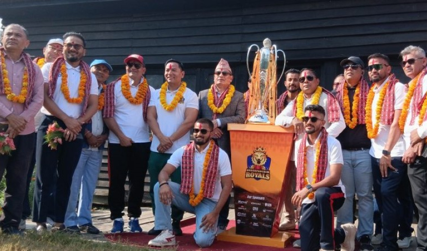 सुदूरपश्चिममा एनपीएलको ट्रफी टुर टीकापुरबाट सुरु