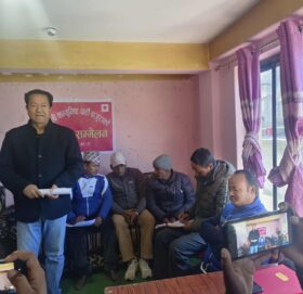 देशको सार्वभौमिकता जोगाउन नेपाली कम्युनिष्ट पार्टी निमार्ण : नेता शाह