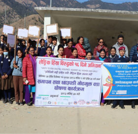 बडीमालिका–८ छाउपडी गोठमुक्त वडा घोषित