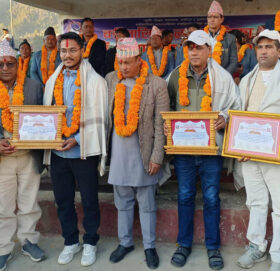 बडीमालिका नगरपालिकाकाे ११ औं स्थापना दिवसकाे अवसरमा २२ जना सम्मानित