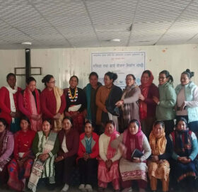 सामुदायिक सुरक्षा जालो तथा महिलावादी आन्दोलन सुदृढीकरण समिक्षा तथा कार्ययोजना गोष्ठी सम्पन्न