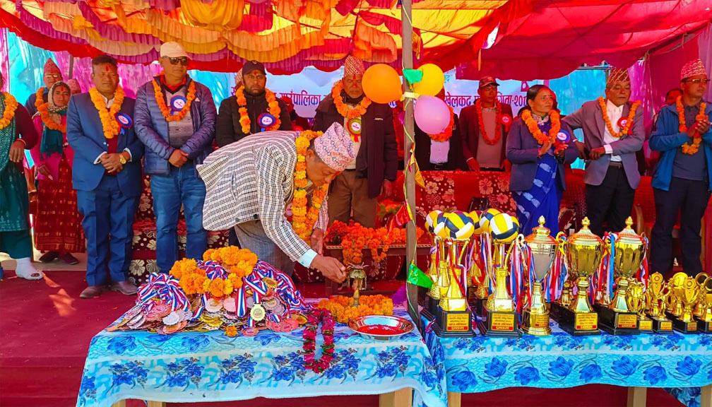 खप्तड छेडेदह गाउँपालिका स्तरीय छैटौँ राष्ट्रपति रनिङ शिल्ड प्रतियोगिता सुरु