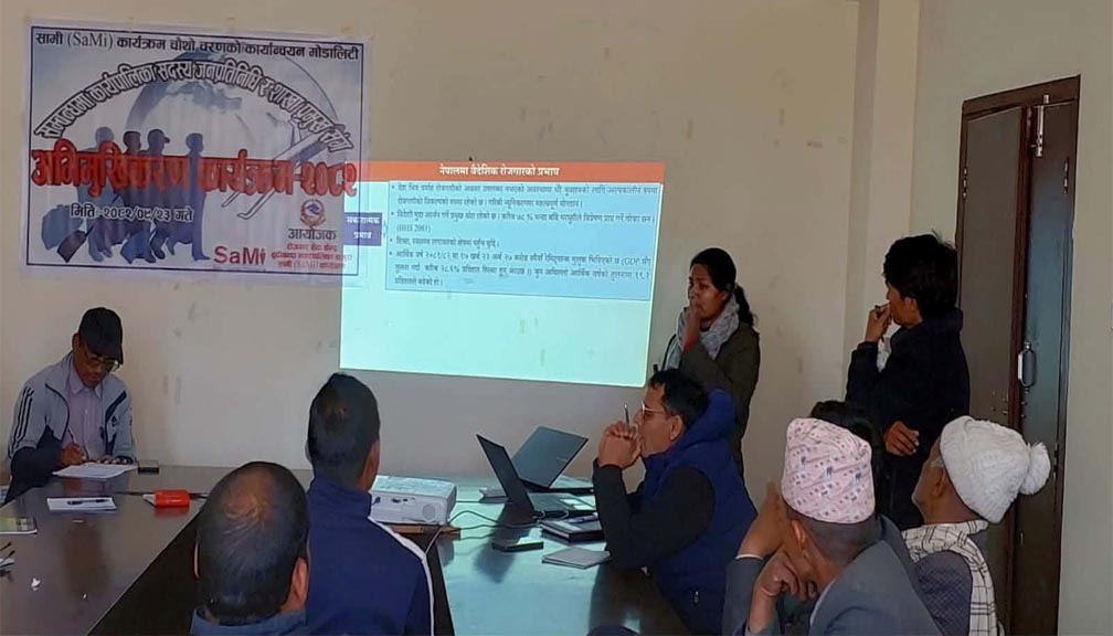 बुढीनन्दामा सुरक्षित आप्रवासन सम्बन्धी अभिमुखीकरण कार्यक्रम सम्पन्न
