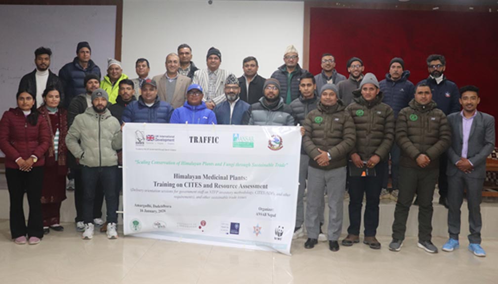 हिमाली जडिबुटी संरक्षण तथा दिगो व्यापारसम्बन्धी एकदिने अन्तरक्रिया सम्पन्न