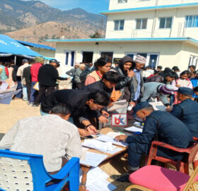 बाजुरामा निर्वाचन प्रहरीमा भर्ना हुन १२ सय ७ जनाले दिए दरखास्त