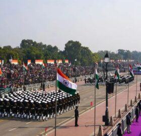 भारत आज ७७ औं गणतन्त्र दिवस मनाउँदै