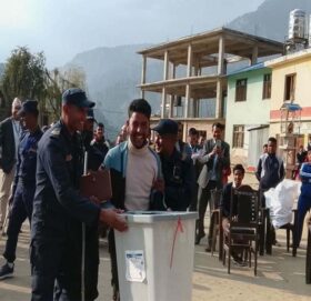 निर्वाचन तयारीका लागि नमुना मतदान