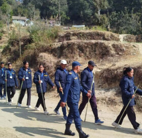 फिल्डमा खटिए निर्वाचन प्रहरी(तस्वीरहरु)