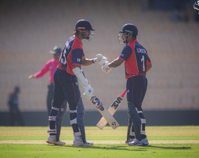 रोमाञ्चक खेलमा नेपाल स्तब्ध, इंग्ल्यान्डसँग ४ रनले पराजित