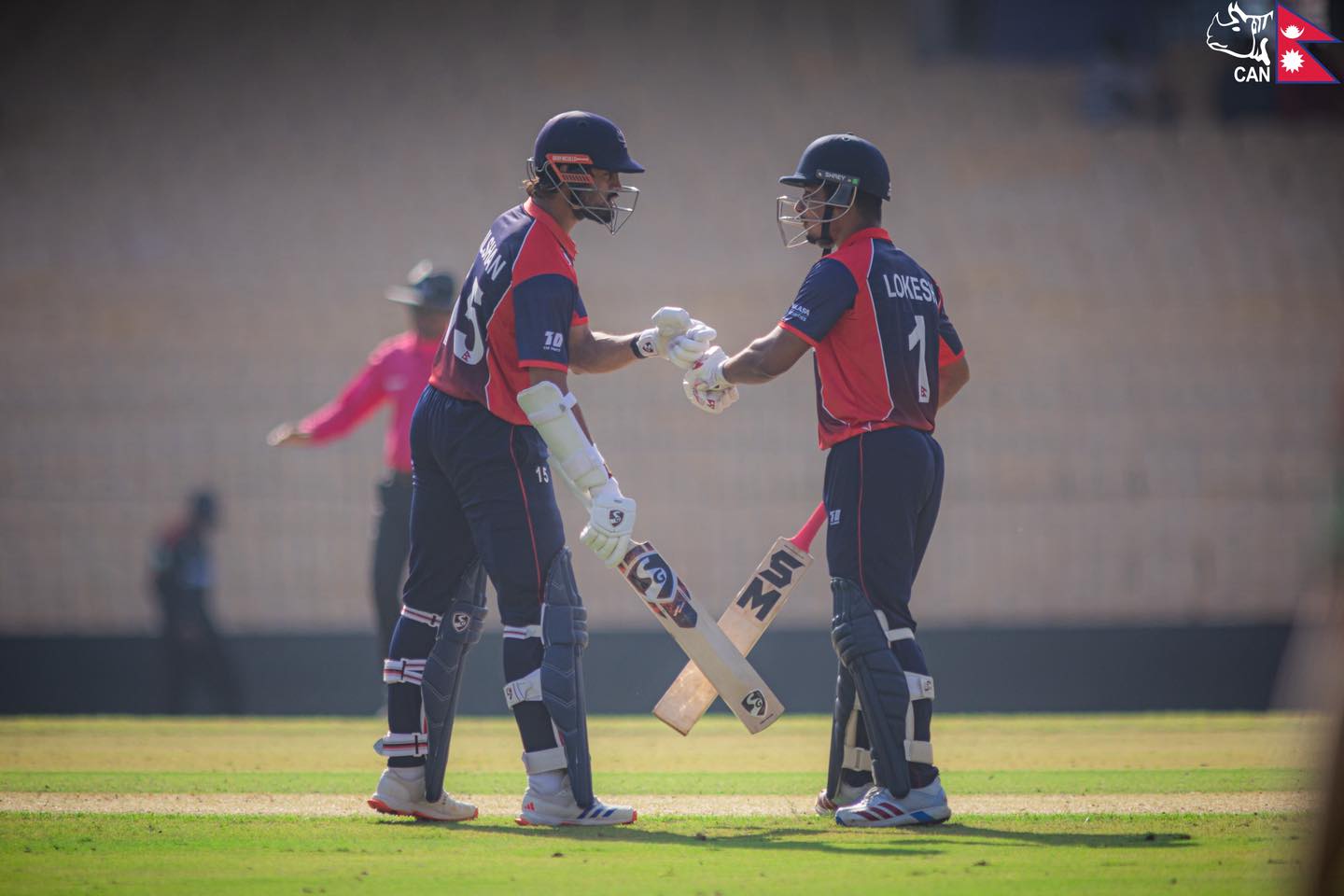 रोमाञ्चक खेलमा नेपाल स्तब्ध, इंग्ल्यान्डसँग ४ रनले पराजित