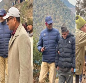 एकढिक्का भएर मतदाता भेटघाट अभियानमा एमाले बाजुरा