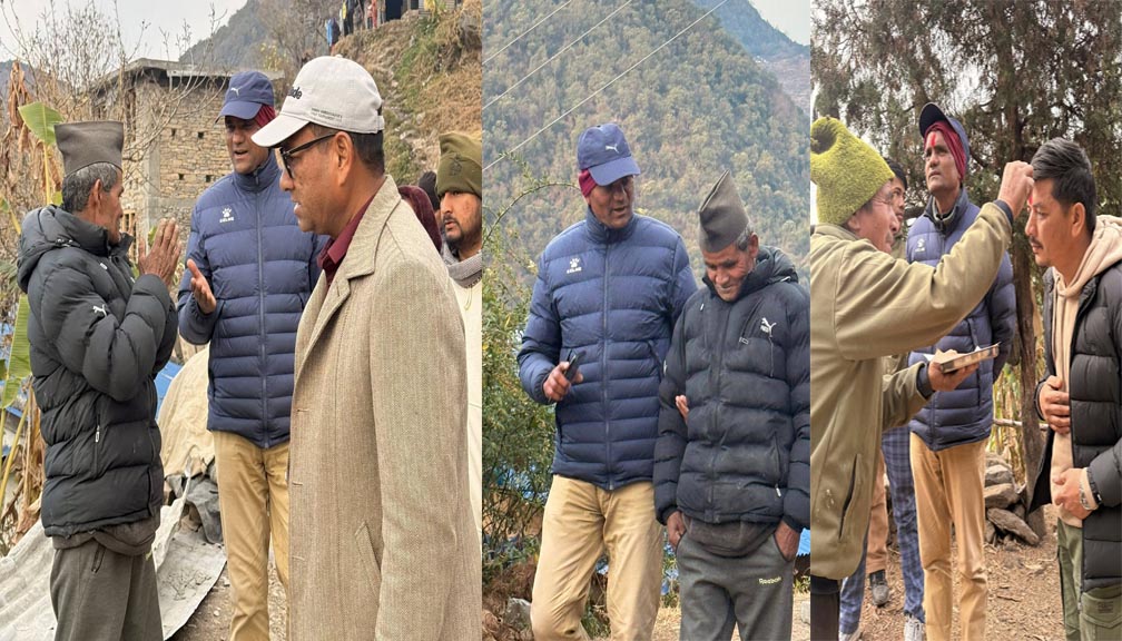 एकढिक्का भएर मतदाता भेटघाट अभियानमा एमाले बाजुरा