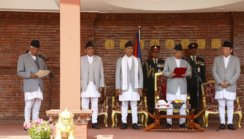 प्रतिनिधि सभाका ज्येष्ठ सदस्य केसीले लिए शपथ