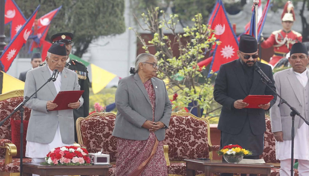 बालेनले लिए प्रधानमन्त्री पदको शपथ