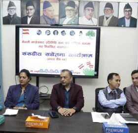 संसदीय अभ्यास सिक्दै कांग्रेसका नयाँ सांसद