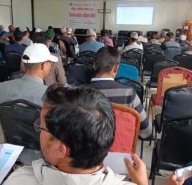 राष्ट्रिय आर्थिक गणना सम्बन्धी  जिल्ला स्तरीय सचेतना गोष्ठी सम्पन्न