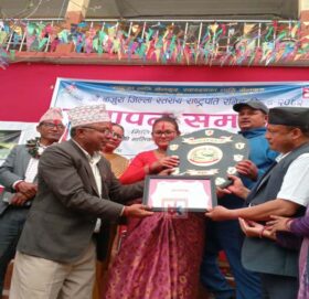 बाजुरा जिल्ला स्तरीय १६ औं राष्ट्रपति रनिङ शिल्डको उपाधि बडीमालिकाले जित्यो