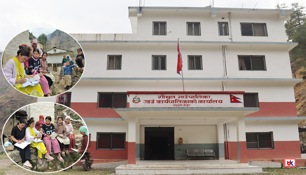 बाजुराको गौमुलले नियमित खोपबाट छुटेका बालबालिका खोज्दै