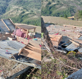 खप्तड छेडेदह १ मा हावाहुरीबाट एक पसलमा क्षति