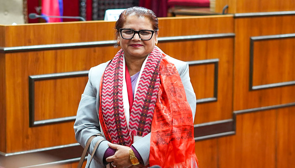 राष्ट्रिय सभा उपाध्यक्ष बनिन् एमालेकी लिला भण्डारी