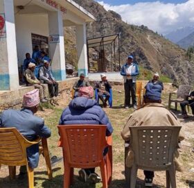 ज्येष्ठ नागरिक स्वास्थ्य शिविरबाट ७० जनाले लिए सेवा