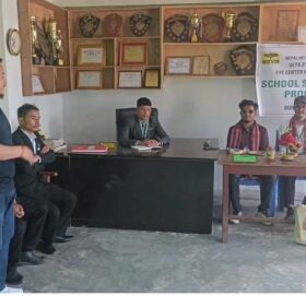 कन्भर्स एकेडेमीमा  विद्यालय स्तरीय आँखा परीक्षण कार्यक्रम संचालन