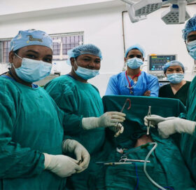 बाजुरामा ६ वर्षीय बालकको सफल आपतकालीन एपेन्डिक्स शल्यक्रिया