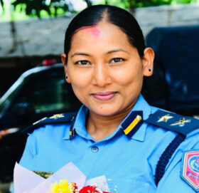 बाजुरामा पहिलोपटक प्रहरी प्रमुखको नेतृत्व महिला प्रहरीको काँधमा