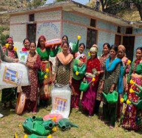 प्राकृतिक खेती बिस्तारको लागि कृषि बिउबिजन र कृषि सामाग्री वितरण