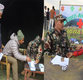 नेपाली सेनाद्धारा खप्तडमा निःशुल्क स्वास्थ्य शिविर सम्पन्न