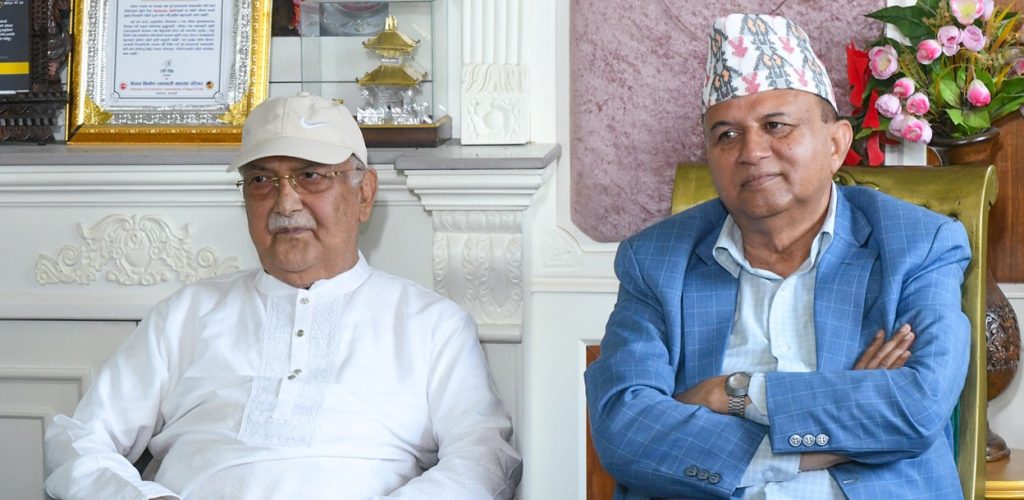 महासचिव पोखरेलले ओलीलाई भने, यथास्थितिमा अघि बढ्न सकिँदैन, मार्ग प्रशस्त गर्नुस्