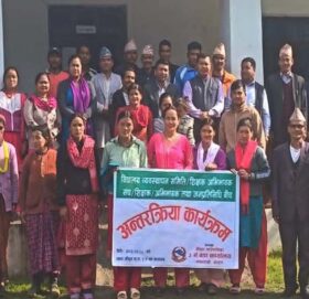 दिवा खाजा व्यवस्थापन र शैक्षिक गुणस्तर सुधारबारे अन्तरक्रिया सम्पन्न