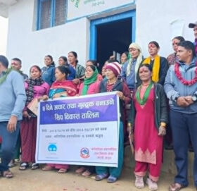 बडीमालिका ७ मा अचार तथा गुन्द्रुक बनाउने तालिम संचालन