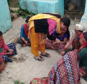 बडीमालिकामा एक टोल एक अभियान्ता अभियानमार्फत  डिजिटल साक्षरता