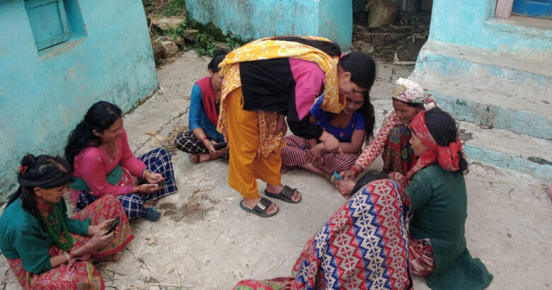 बडीमालिकामा एक टोल एक अभियान्तामार्फत  डिजिटल साक्षरता