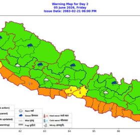 २० जिल्लामा अत्यधिक गर्मी, एक–दुई स्थानमा वर्षाको सम्भावना