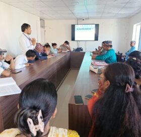 बडीमालिका नगरपालिकामा केयर प्रोफाइल निर्माण सम्बन्धी परामर्श बैठक