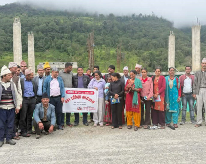 बडीमालिका–७ मा वडा स्तरीय समीक्षा कार्यक्रम सम्पन्न