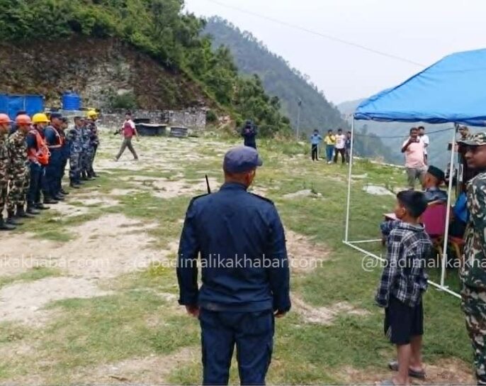 बाजुरामा संयुक्त खोज तथा उद्धार कृतिम अभ्यास कार्यक्रम सम्पन्न