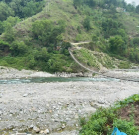 बाजुराको बुढीगंगा नदीमा ६ वर्षदेखि पुल निर्माण कार्य अलपत्र