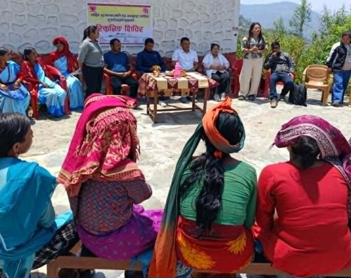 बाजुराकाे ताेली स्वास्थ्य चाैकीमा पाठेघरको मुखको क्यान्सर परीक्षण शिविर सञ्चालन