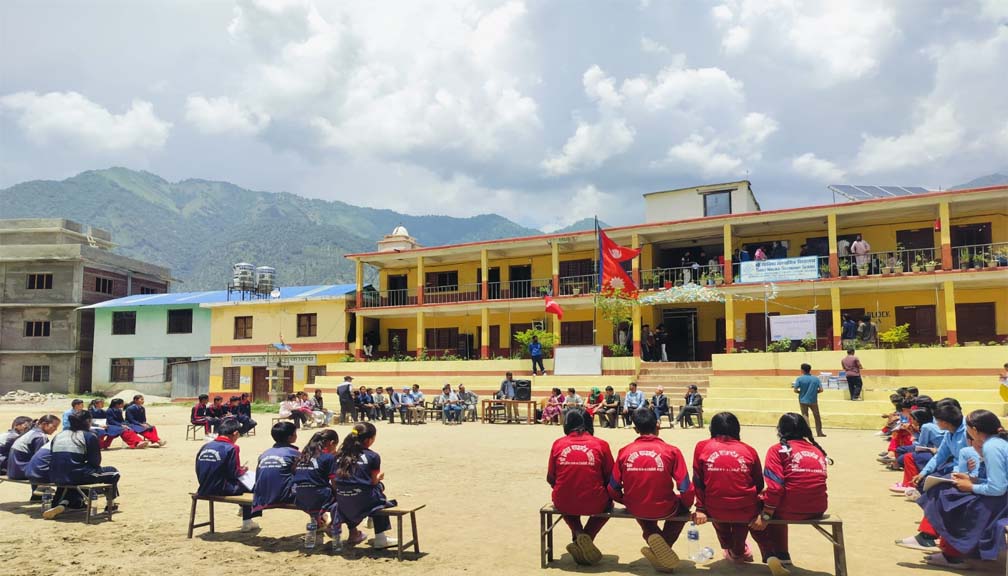 चार स्थानीय तहमा पालिका स्तरीय हाजिरीजवाफ प्रतियोगिता सम्पन्न